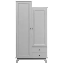 Drehtürenschränke|Massivholz Kleiderschränke*Pharao24 Schlafzimmerkleiderschrank Zenzian