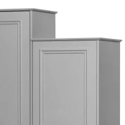 Drehtürenschränke|Massivholz Kleiderschränke*Pharao24 Schlafzimmerkleiderschrank Zenzian