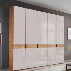 Drehtürenschränke*Pharao24 Schlafzimmerkleiderschrank groß Biancaneve