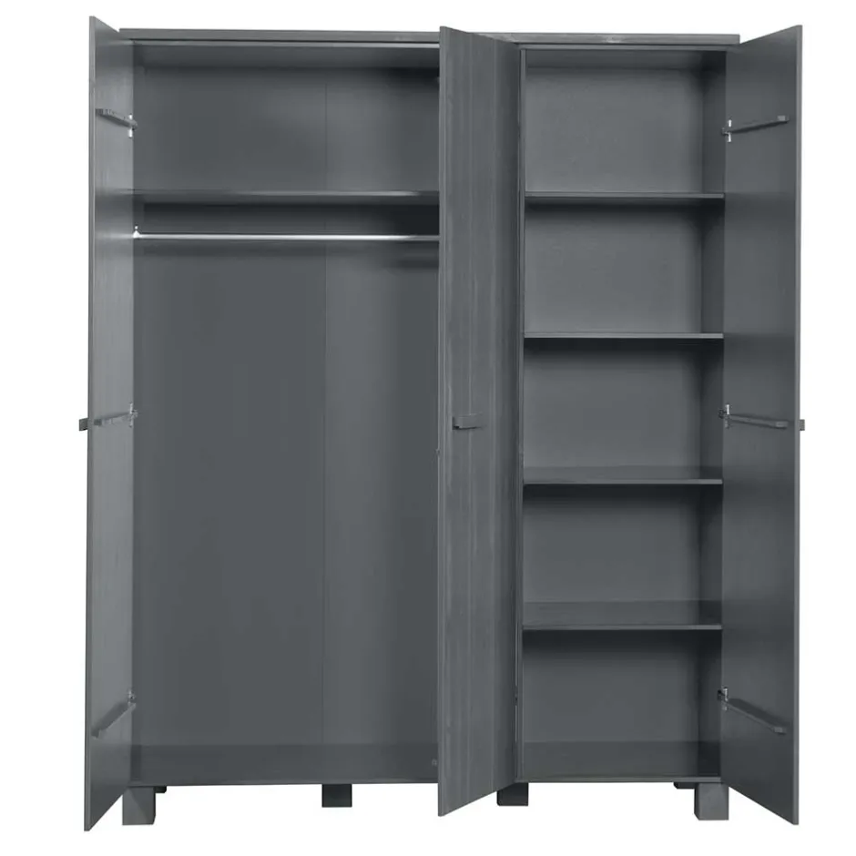 Pharao24 Schlafzimmerkleiderschrank Chalina> Drehtürenschränke|Massivholz Kleiderschränke