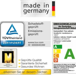 Pharao24 Schlafzimmermöbel Set Emiliano><noscript><img width=