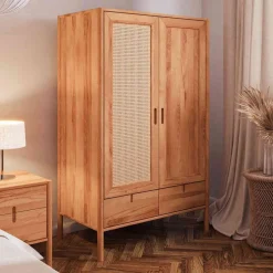 Massivholzmöbel|Wäscheschrank*Pharao24 Schlafzimmerschrank Artjes