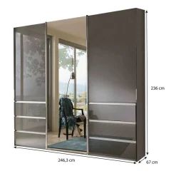 Schiebetürenschränke*Pharao24 Schlafzimmerschrank Askola