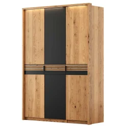 Massivholzmöbel|Drehtürenschränke*Pharao24 Schlafzimmerschrank Bibliana