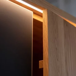 Massivholzmöbel|Drehtürenschränke*Pharao24 Schlafzimmerschrank Bibliana