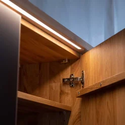 Massivholzmöbel|Drehtürenschränke*Pharao24 Schlafzimmerschrank Bibliana