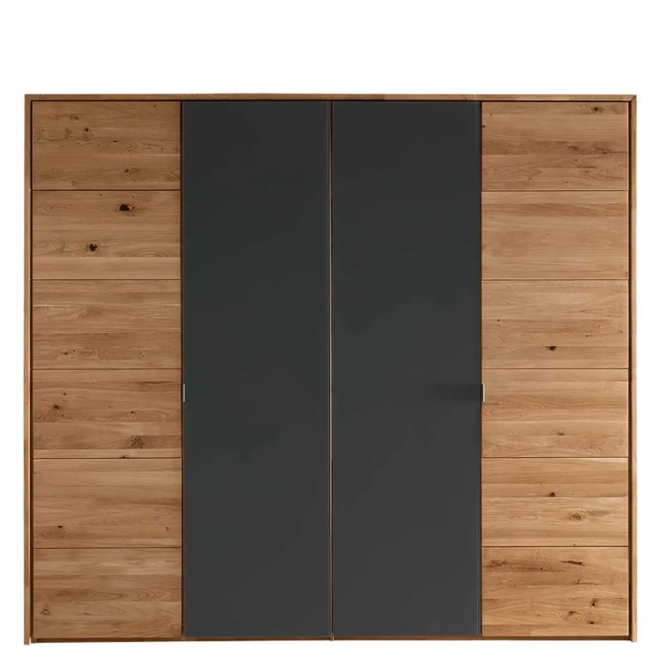 Massivholzmöbel|Massivholz Kleiderschränke*Pharao24 Schlafzimmerschrank Isidoro