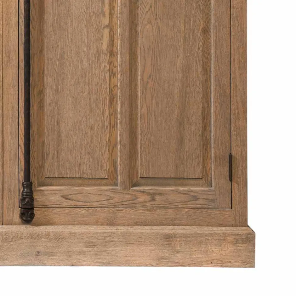 Pharao24 Schlafzimmerschrank Runcorn> Massivholzmöbel|Drehtürenschränke