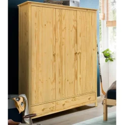 Drehtürenschränke|Massivholz Kleiderschränke*Pharao24 Schlafzimmerschrank Tine