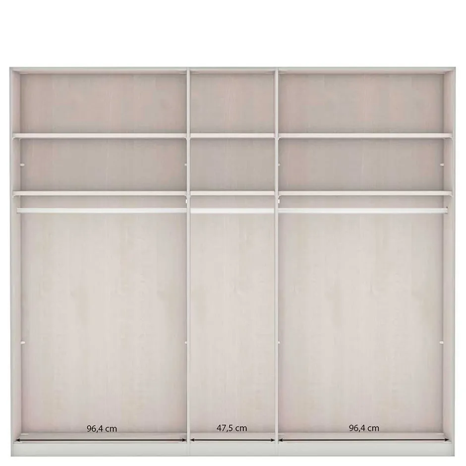 Drehtürenschränke|Kleiderschränke*Pharao24 Schlafzimmerschrank 5-tuerig Saconso