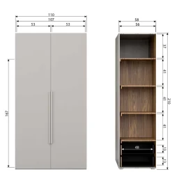 Pharao24 Schlafzimmerschrank Vivien><noscript><img width=