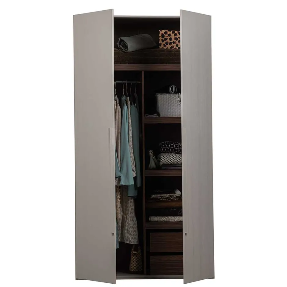 Pharao24 Schlafzimmerschrank Vivien> Drehtürenschränke|Kleiderschränke