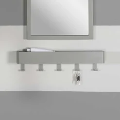 Wandgarderoben|Garderobenleisten*Pharao24 Schlüssel Hakenleiste Grayna