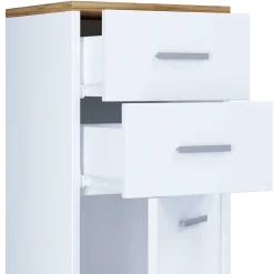 Badezimmerschränke|Bad Unterschränke*Pharao24 Schmaler Bad Schrank Kanmura