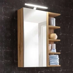 Pharao24 Schmaler Bad Spiegelschrank Ruleca> Spiegelschränke|Badezimmerschränke