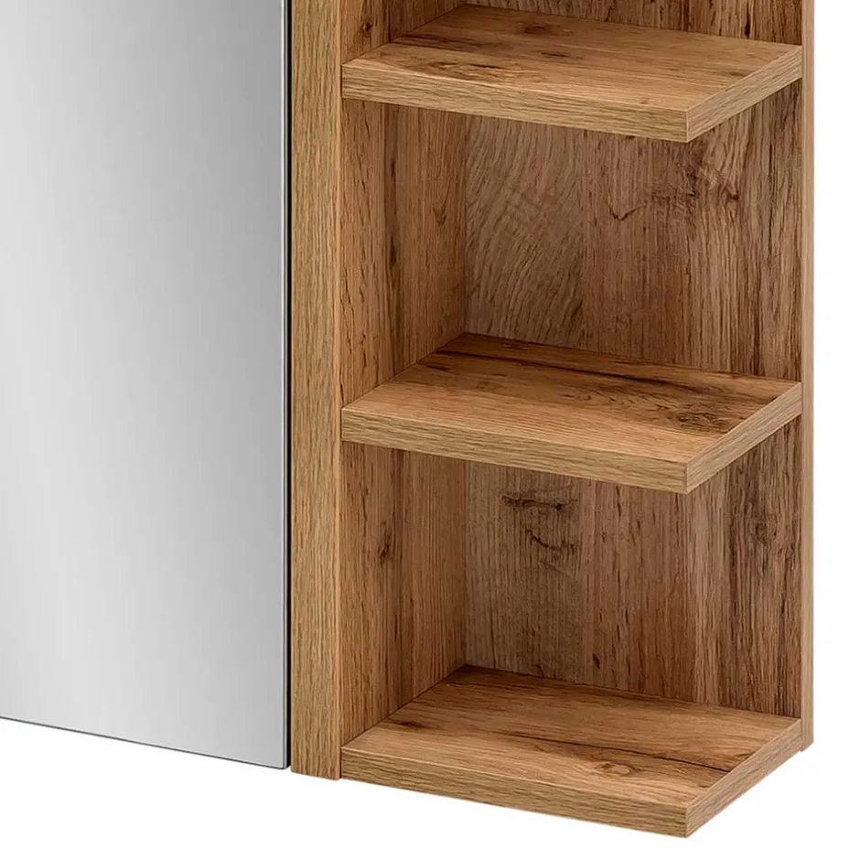 Pharao24 Schmaler Bad Spiegelschrank Ruleca> Spiegelschränke|Badezimmerschränke