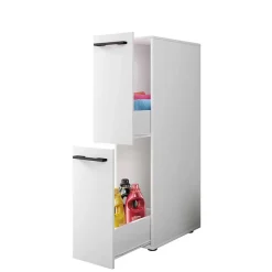 Bad Hochschränke|Badezimmerschränke*Pharao24 Schmaler Badseitenschrank Juleste