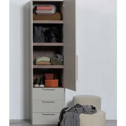 Drehtürenschränke|Kleiderschränke*Pharao24 Schmaler Kleiderschrank Padru