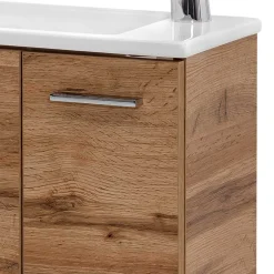 Waschbeckenunterschränke|Badezimmerschränke*Pharao24 Schmaler Waschtisch Ruleca