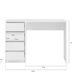 Pharao24 Schminktisch oder Schreibtisch Nenna><noscript><img width=