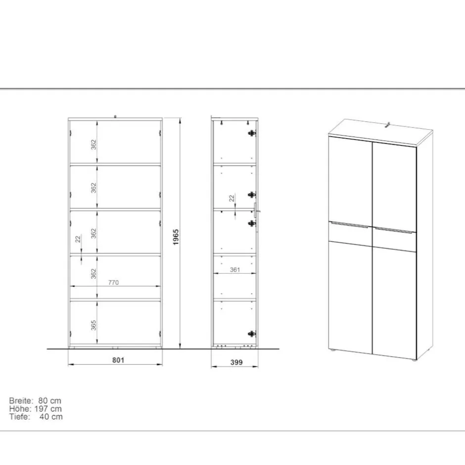 Büroschränke|Aktenschränke*Pharao24 Schrank Büro Sanu