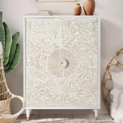 Wohnzimmerschrank|Massivholz Schränke*Pharao24 Schrank Holz Marisa