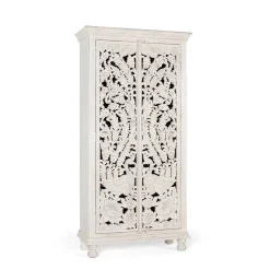 Massivholzmöbel|Wohnzimmerschrank*Pharao24 Schrank Holz Menorva