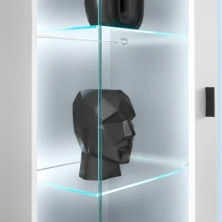 Vitrinenschrank|Wohnzimmervitrinen*Pharao24 Schrank Vitrine Constantin