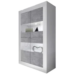 Pharao24 Schrank Vitrine Endion> Wohnzimmervitrinen|Vitrinenschrank