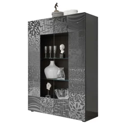 Pharao24 Schrank Vitrine Hancieda> Vitrinenschrank|Wohnzimmervitrinen