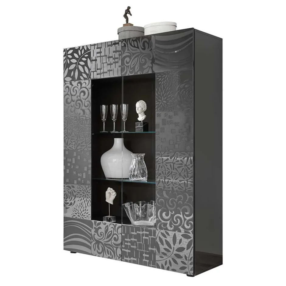 Pharao24 Schrank Vitrine Hancieda> Vitrinenschrank|Wohnzimmervitrinen