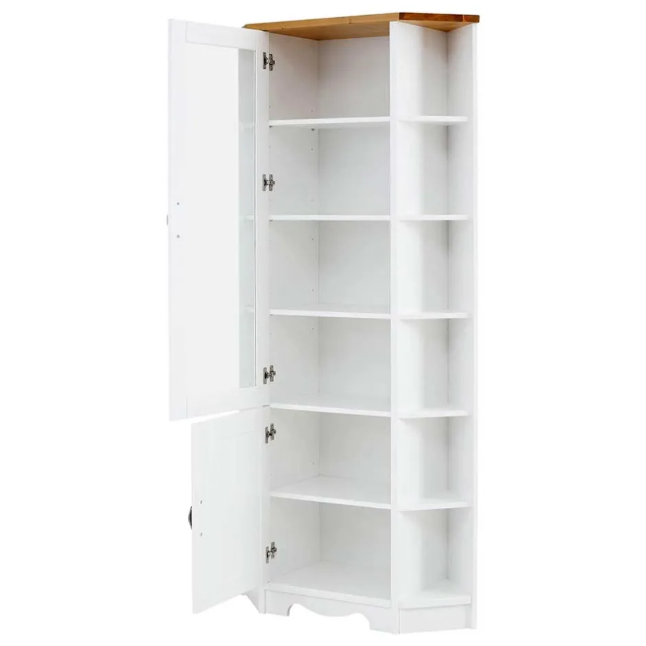 Vitrinenschrank|Stauraumvitrinen*Pharao24 Schrank Vitrine Luizana