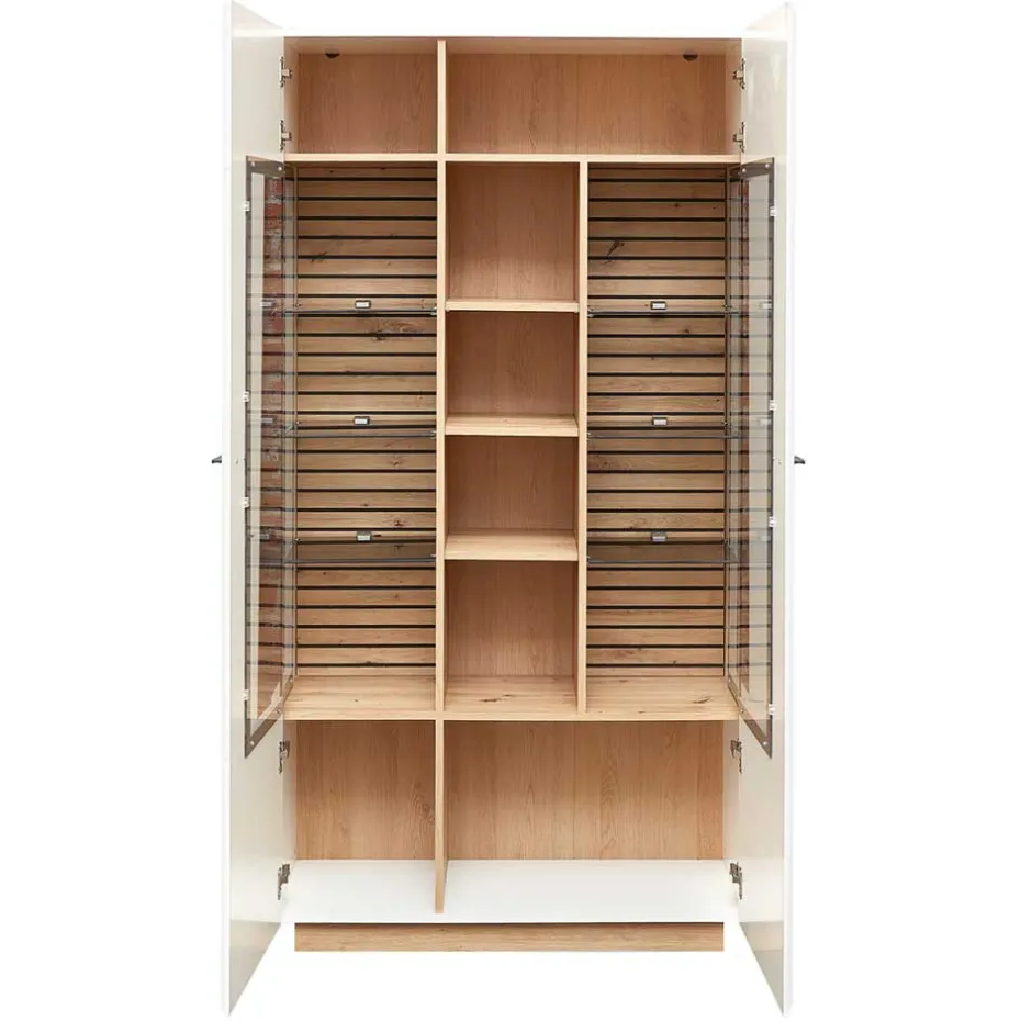 Pharao24 Schrank Vitrine Luzie> Vitrinenschrank|Stauraumvitrinen