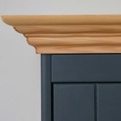 Massivholz Schränke|Vitrinenschrank*Pharao24 Schrank Vitrine Lyra