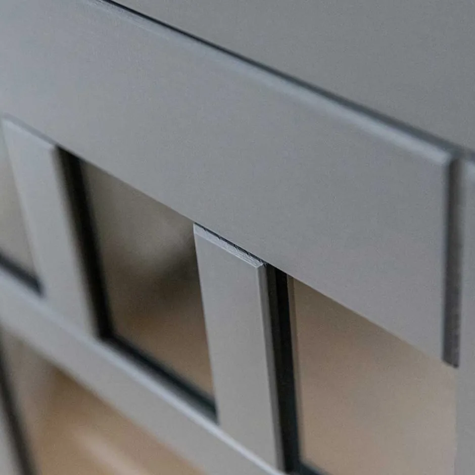 Massivholz Schränke|Vitrinenschrank*Pharao24 Schrank Vitrine Lyra