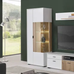 Vitrinenschrank|Stauraumvitrinen*Pharao24 Schrank Vitrine Saladd