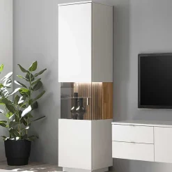 Vitrinenschrank|Wohnzimmervitrinen*Pharao24 Schrank Vitrine Sibiuta