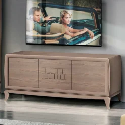 Moderne Wohnwände|Massivholz Wohnwände*Pharao24 Schrankwand Daifuna