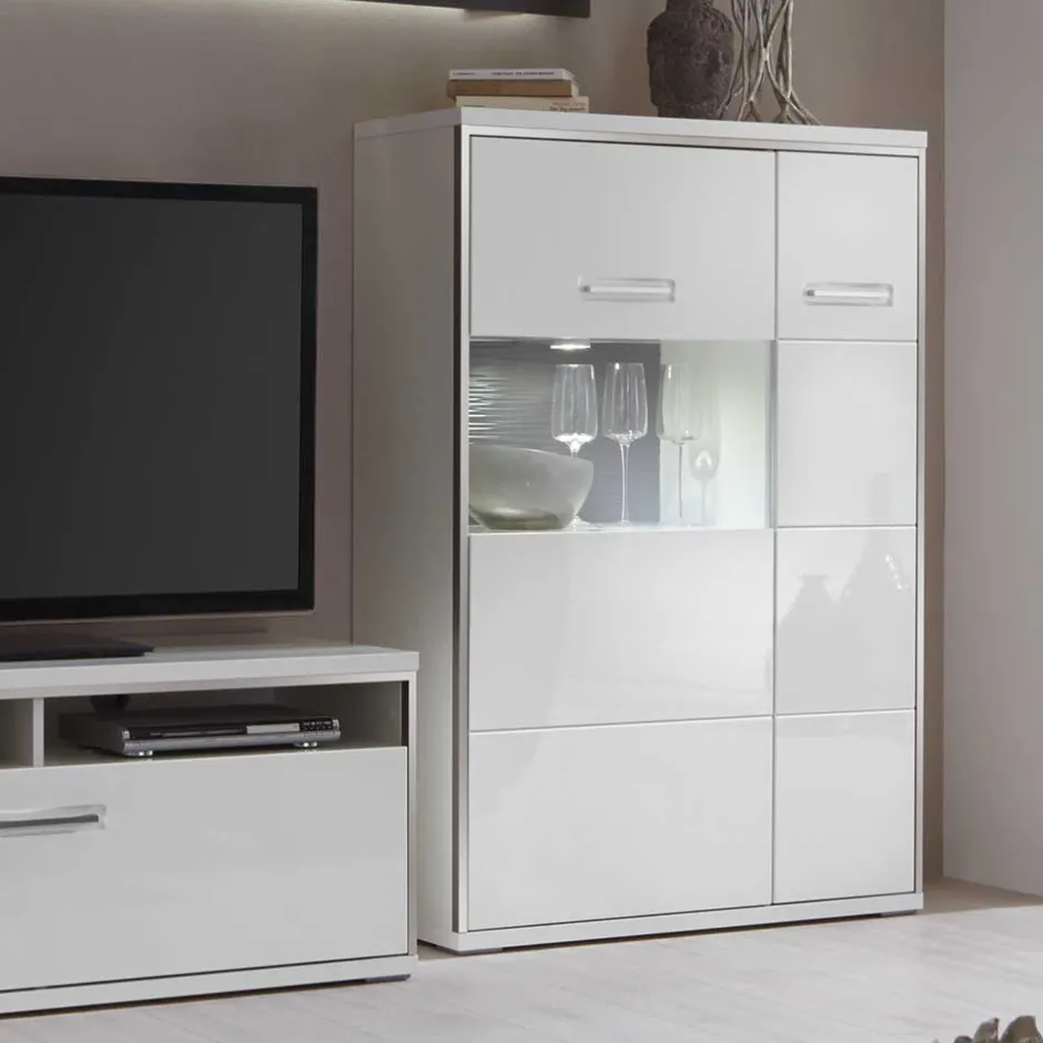 Wohnwand 300 Cm|Moderne Wohnwände*Pharao24 Schrankwand Lefaria