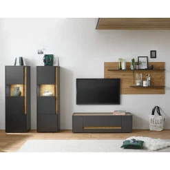 Pharao24 Schrankwand Uzniana> Moderne Wohnwände|Wohnwand 250 Cm