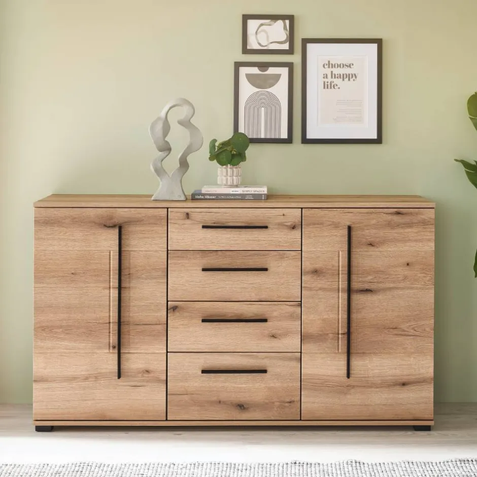 Moderne Wohnwände|Wohnwand 250 Cm*Pharao24 Schrankwand Wohnzimmer Cemutra