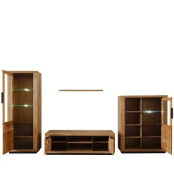 Moderne Wohnwände|Wohnwand 350 Cm*Pharao24 Schrankwand Wohnzimmer Jayva