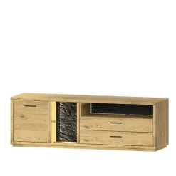 Moderne Wohnwände|Wohnwand 250 Cm*Pharao24 Schrankwand Wohnzimmer Ostoro