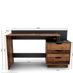 Computertische|Jugendschreibtische*Pharao24 Schreibtisch Abbie