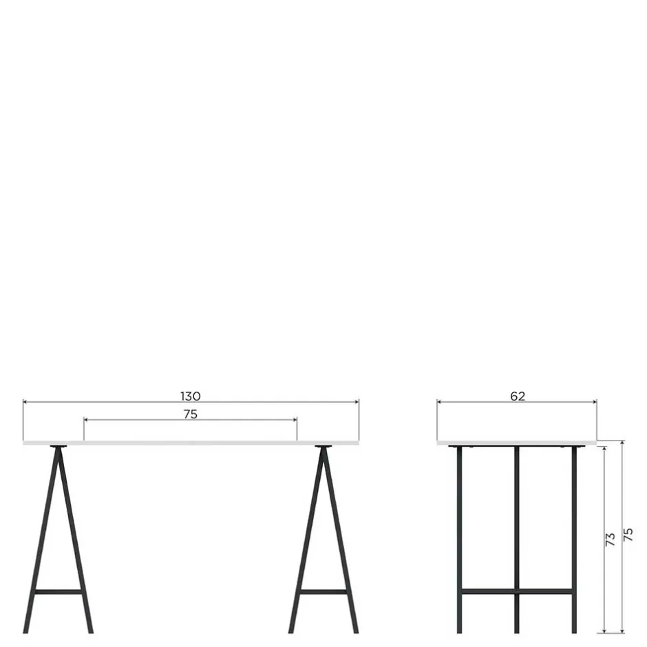 Schreibtische*Pharao24 Schreibtisch Azuro