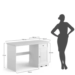 Computertische|Jugendschreibtische*Pharao24 Schreibtisch Corao