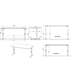 Pharao24 Schreibtisch Juanda><noscript><img width=