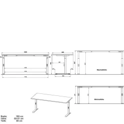 Pharao24 Schreibtisch Kalastania><noscript><img width=