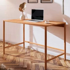 Schreibtische*Pharao24 Schreibtisch massiv Artjes