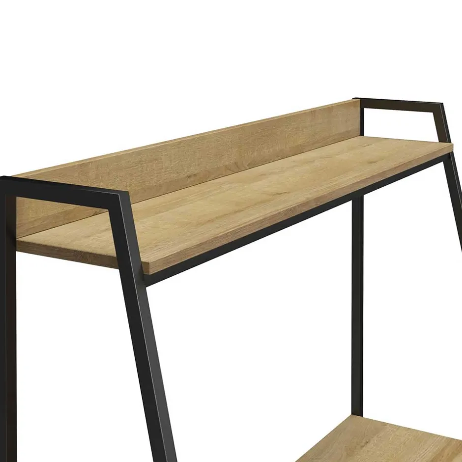 Pharao24 Schreibtisch mit Regal Vester> Schreibtische